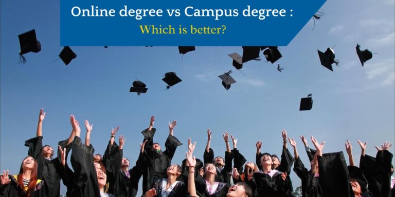 The future of online vs campus degree