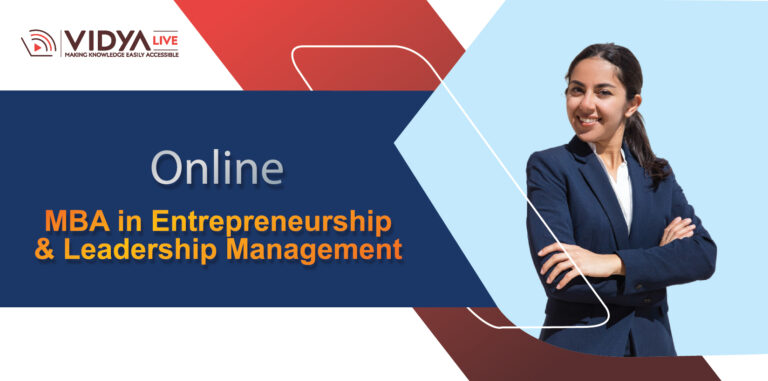 Online MBA in Entrepreneurship & Leadership Management